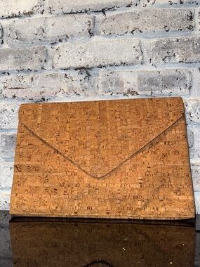 Cork Envelope Large Clutch